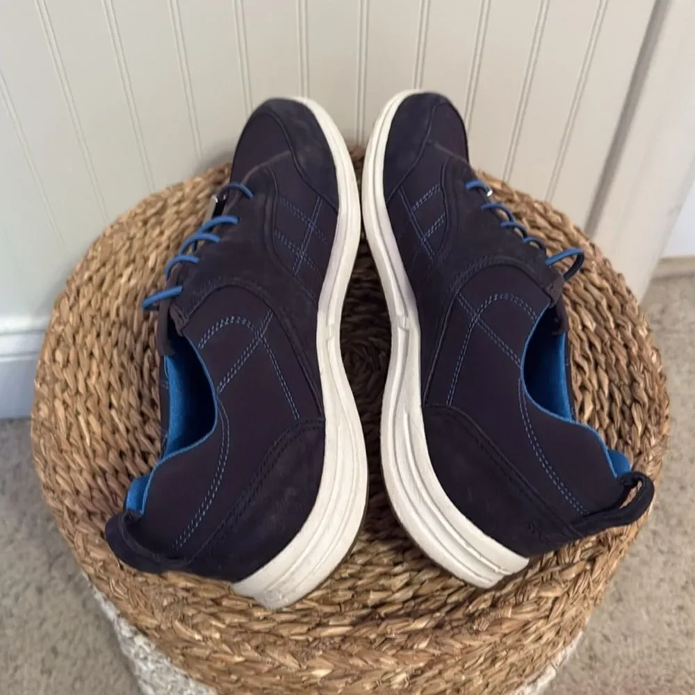 Rockport XCS Adidas WT Elastic Laceup |M76844 Deep Ocean| Size 9.5 - Great